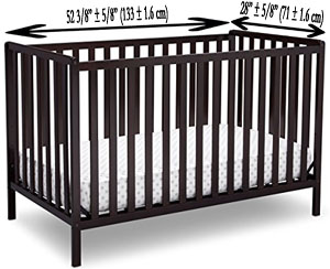 What is the Standard size of Crib Mattress? 2 size of crib mattress